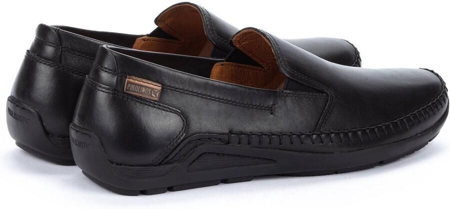 Pikolinos Met de hand gestikte leren instapper voor Black - Foto 3