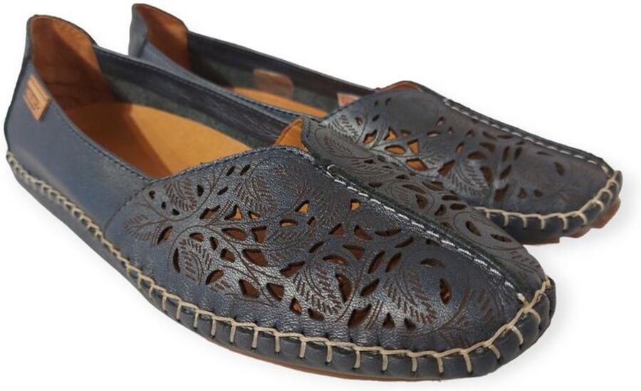 Pikolinos Blauwe Leren Loafer voor Dames Blue Dames - Foto 2