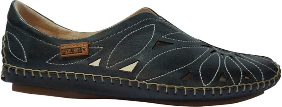 Pikolinos Comfortabele Blauwe Dames Loafer Blue Dames