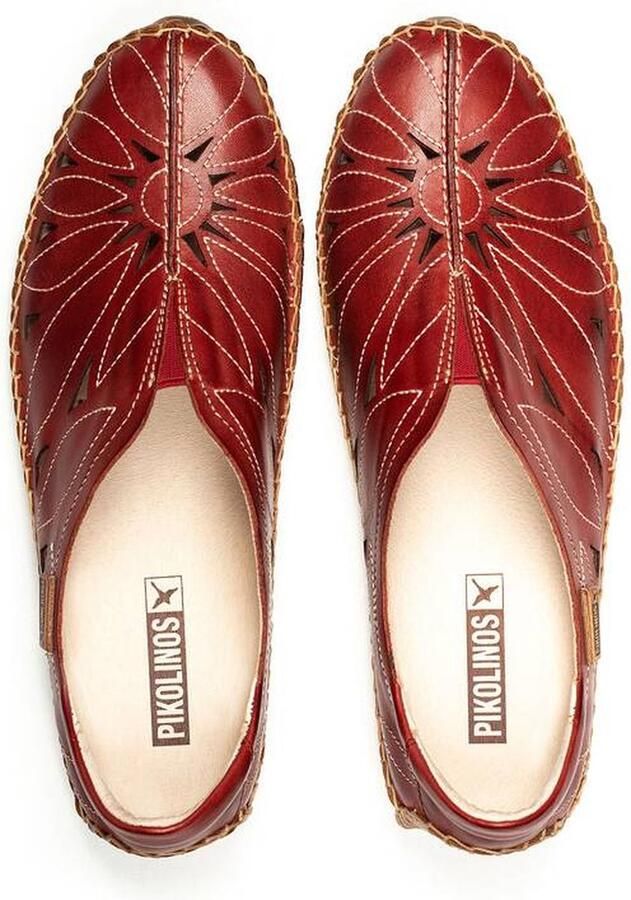 Pikolinos Jerez 578-7399 dames instapper rood - Foto 2