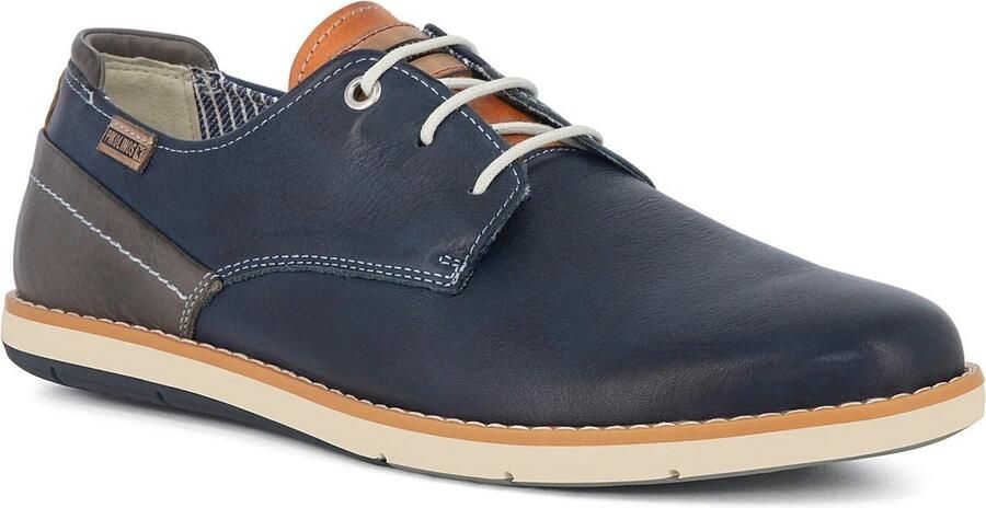 Pikolinos Jucar heren veterschoen Blauw - Foto 4