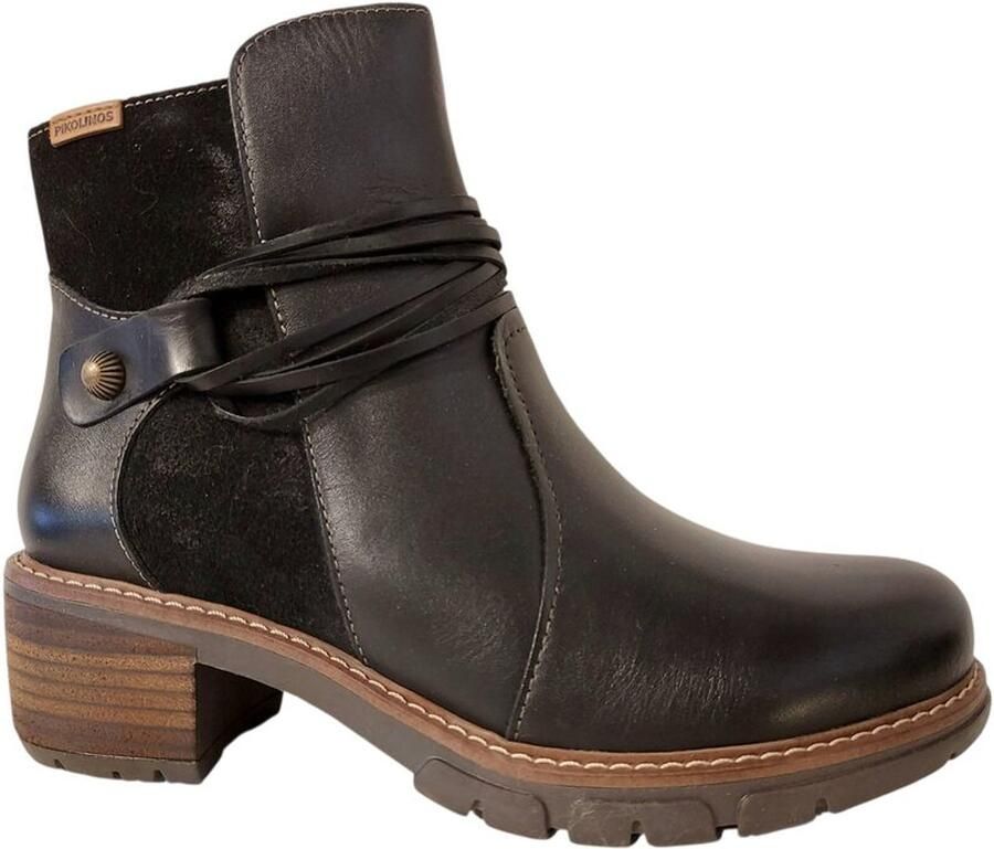 Pikolinos Korte Laars San Sebastia W1T-8906 Zwart - Foto 2