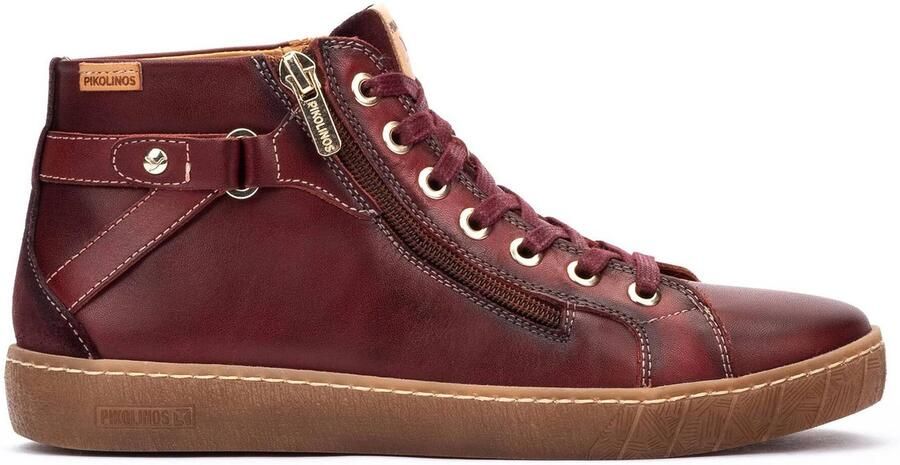 Pikolinos Rode damessneaker Lanzarote-stijl