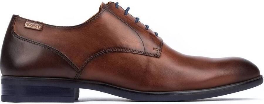 Pikolinos Elegante Veterschoen voor Formele Gelegenheden Brown Heren