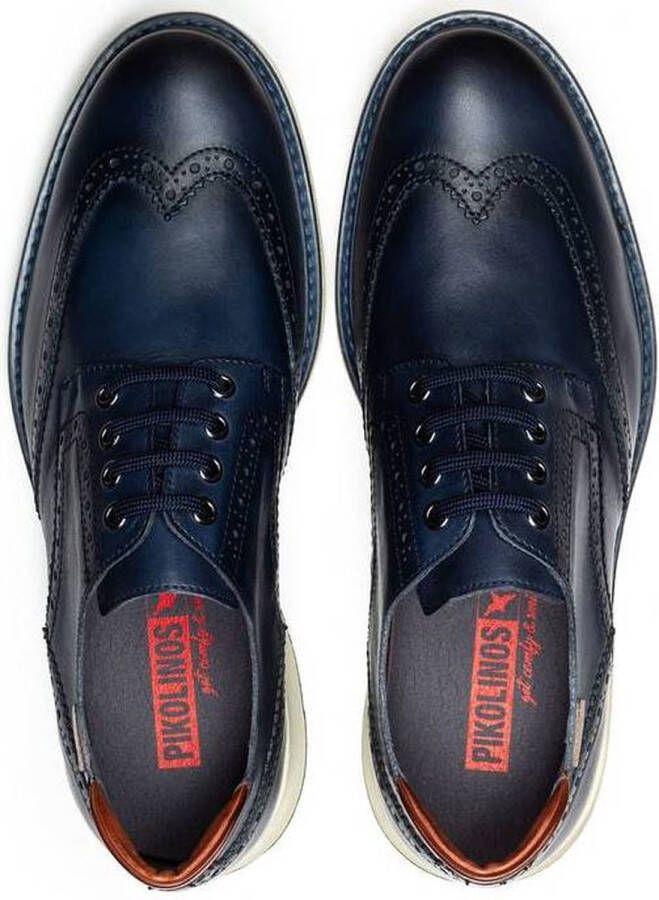 Pikolinos BUSOT M7S-4011 heren veterschoen blauw