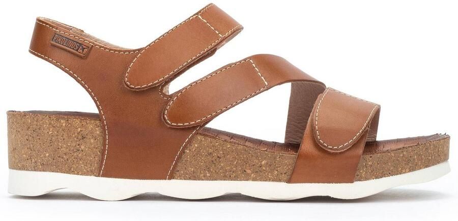 Pikolinos Bruine damessandaal zomerstijl