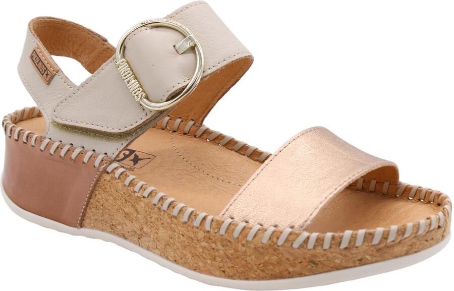 Pikolinos Gouden Marina Damesandaal Lichtgewicht Comfort