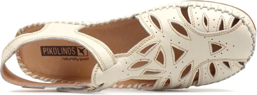 Pikolinos Elegante Vallarta Sandaal Off White - Foto 13