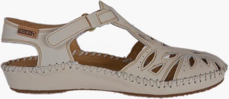 Pikolinos P.VALLARTA Dames Sandaal ballerina Gebroken Wit