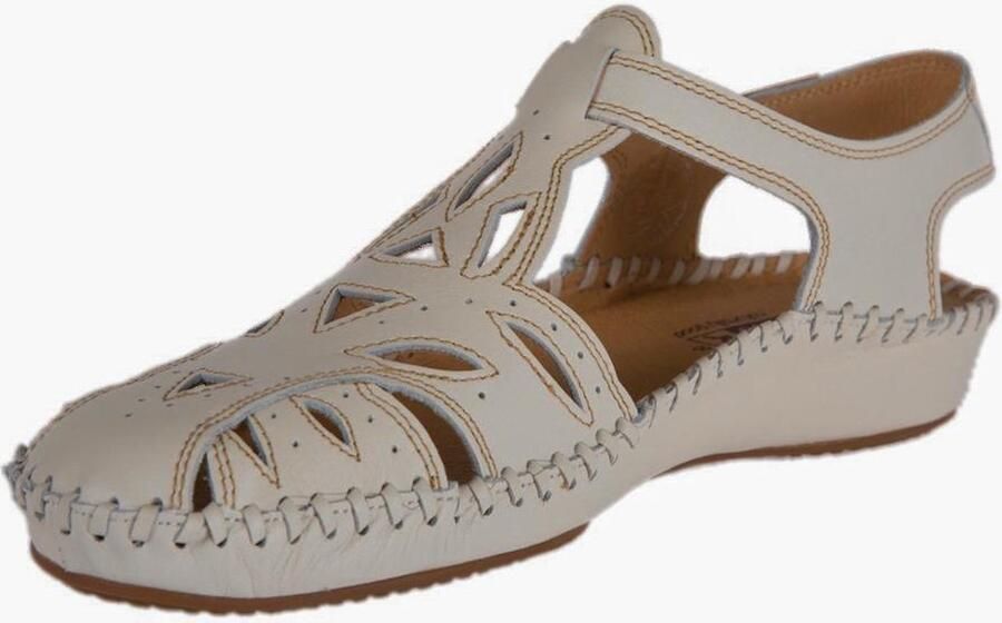 Pikolinos Elegante Vallarta Sandaal Off White - Foto 6
