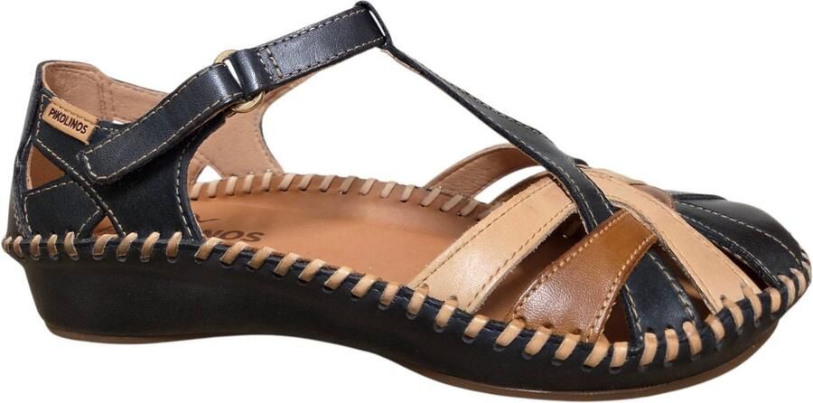 Pikolinos P. VALLARTA 655-0732 Platte sandalenDames Sandalen Blauw - Foto 3