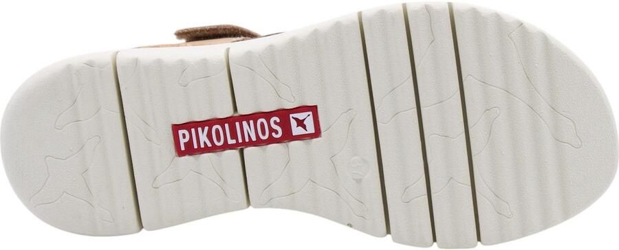 Pikolinos Stijlvolle Platte Sandalen voor Vrouwen Beige Dames