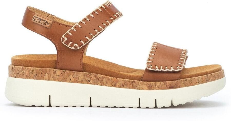 Pikolinos Bruine damessandaal Palma stijl