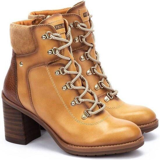 Pikolinos Stijlvolle leren enkellaarzen Brown Dames - Foto 5