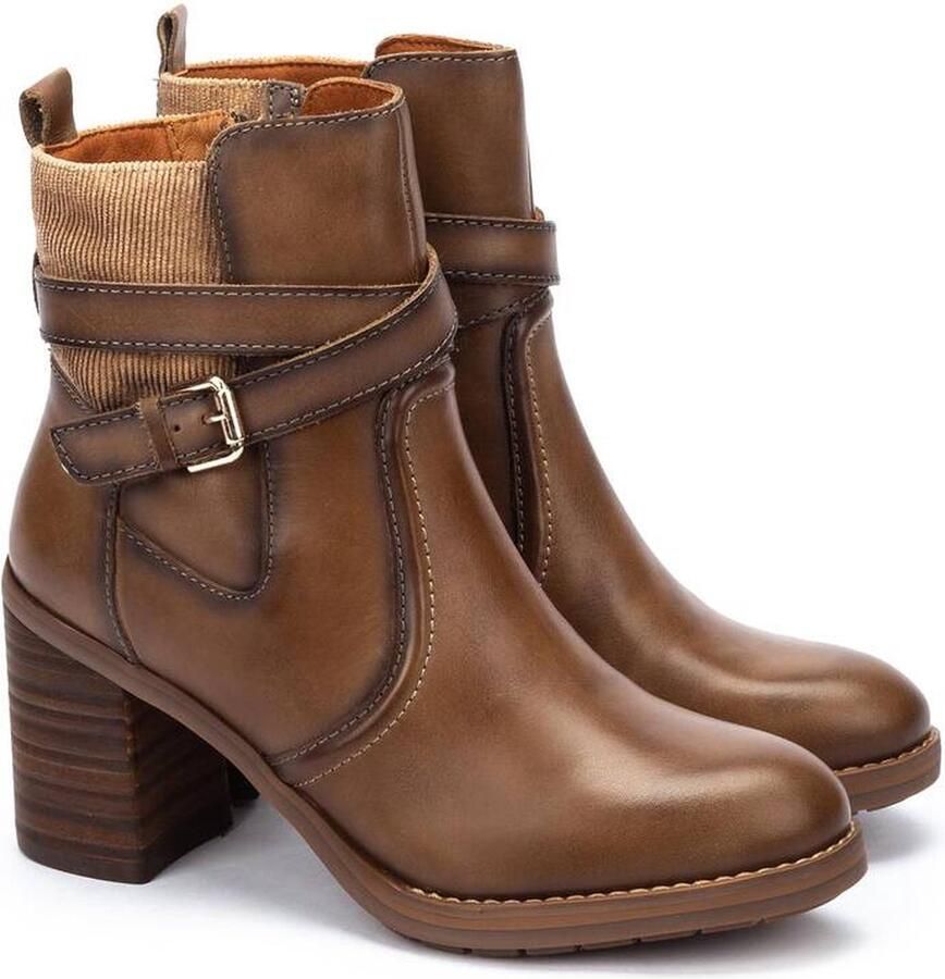 Pikolinos Comfortabele enkellaarsjes met hoge hak - Foto 2