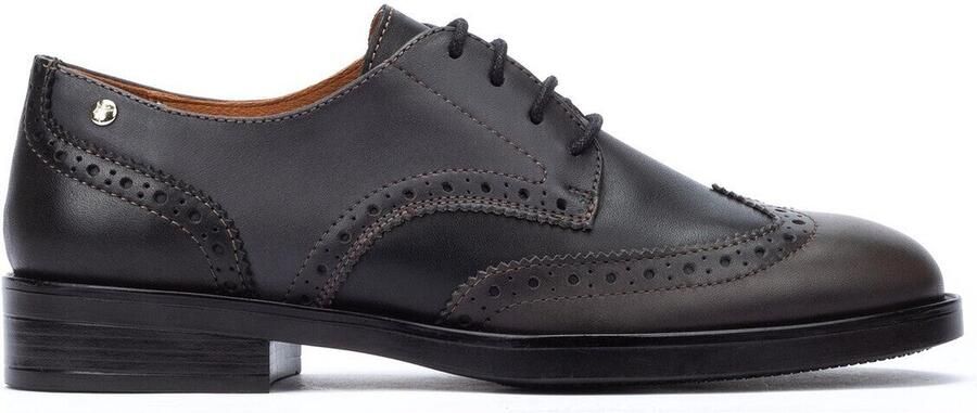 Pikolinos Puertollano dames veterschoen grijs