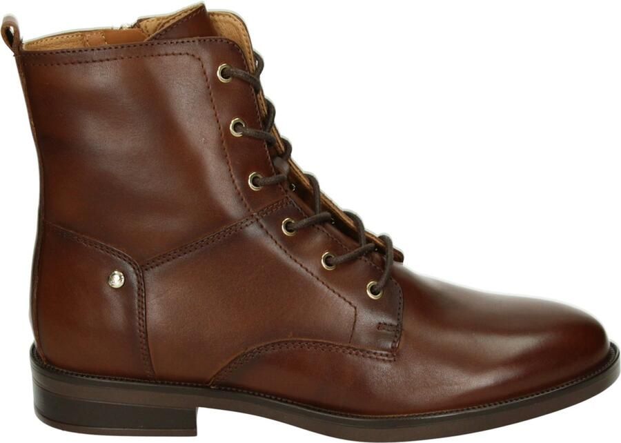 Pikolinos PUERTOLLANO W3 Hoge sneakers Veterboots Dames veterschoenen Dames sneakersHalf-hoge schoenen Cognac