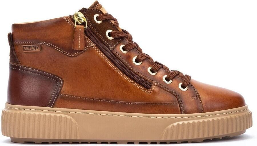 Pikolinos Riells dames sneaker bruin
