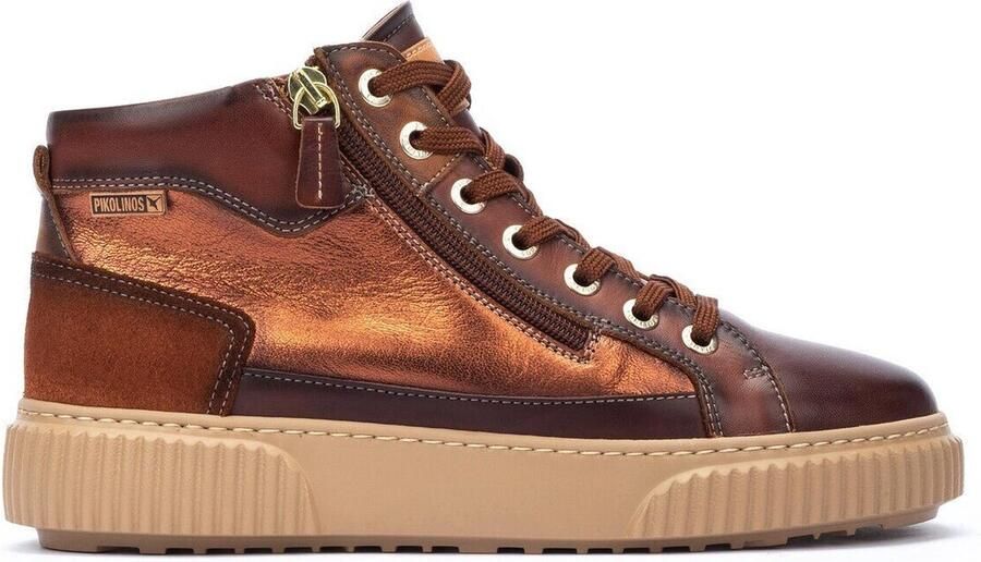 Pikolinos Riells dames sneaker Bruin