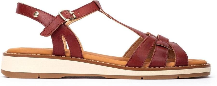 Pikolinos Roquetas dames sandaal rood