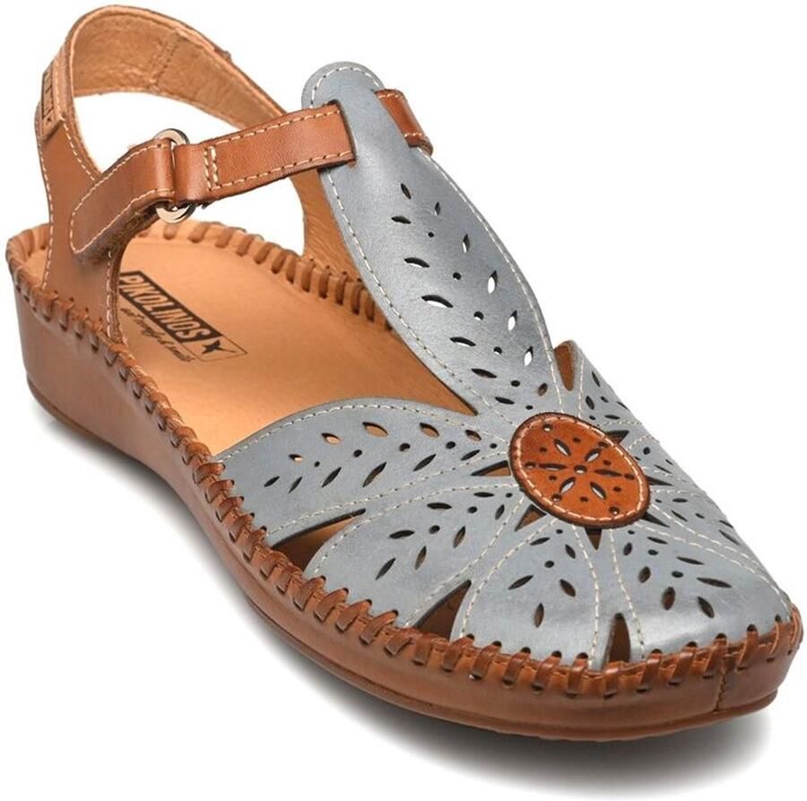 Pikolinos Sandaal P Vallarta 655 0841 Denim Blauw