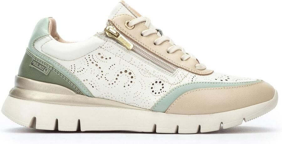 Pikolinos Sneaker Cantabria W4R 6622 Off White Groen Combi