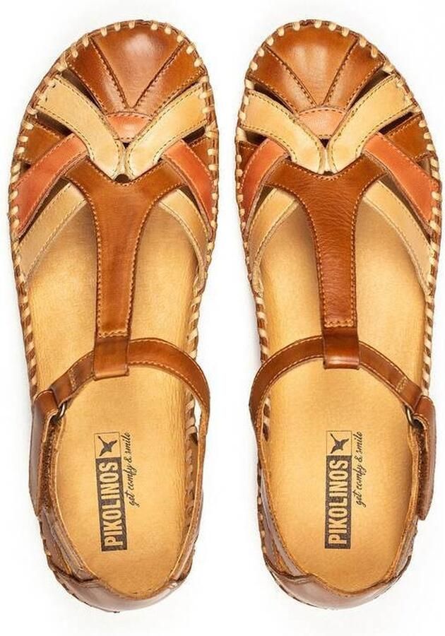 Pikolinos Vallarta Damesandaal Flexibel en Verstelbaar Brown Dames - Foto 3