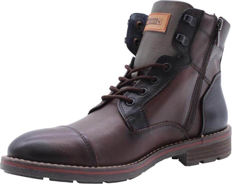 Pikolinos Bruine Herenlaarzen M2M-8016 Bruin Heren
