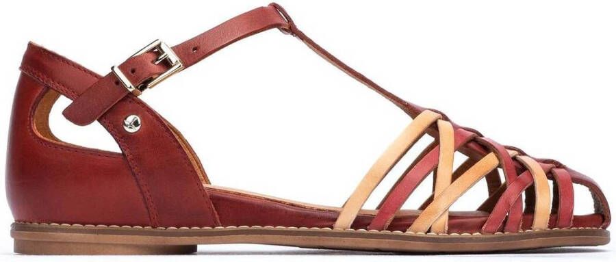Pikolinos TALAVERA W3D Sandia dames sandaal Rood Mix - Foto 4