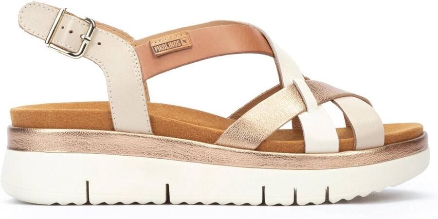 Pikolinos W4N-0650 ~~~~~~~~~~~~~~~~~~~~ Platte sandalenDames Sandalen Wit beige - Foto 3
