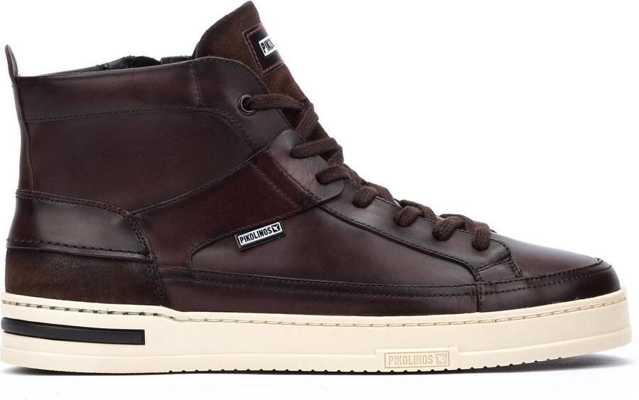 Pikolinos Bruine Heren Sneaker Xativa Stijl
