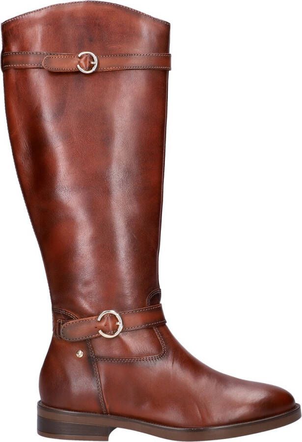 Pikolinos Puertollano dames hoge laars Cognac
