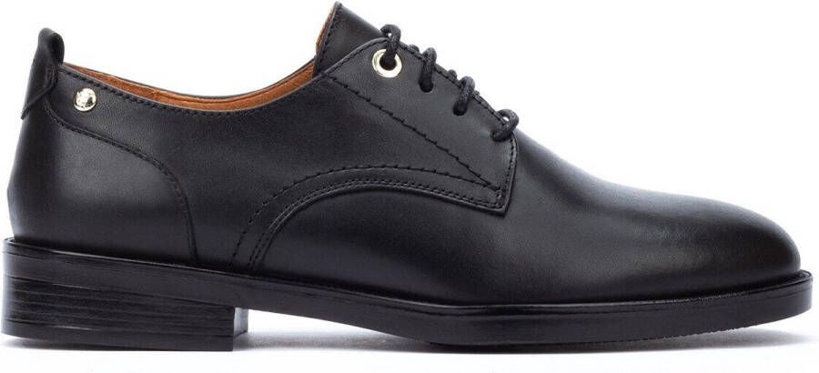Pikolinos Puertollano dames veterschoen zwart