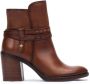 Pikolinos Western Style Rioja Enkellaarsjes Brown Dames - Thumbnail 1