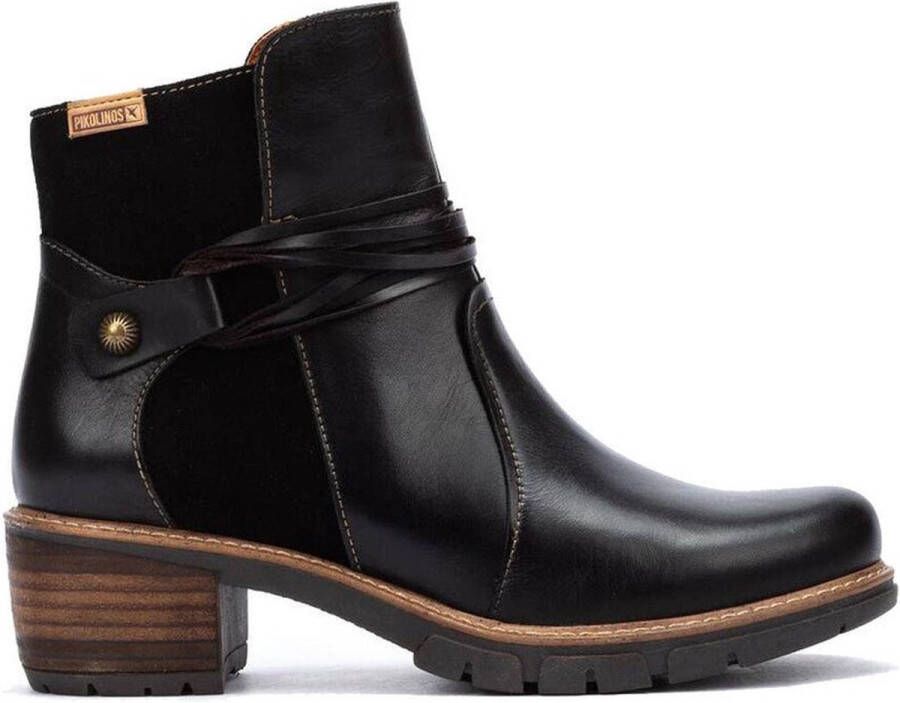 Pikolinos San Sebastia dames laars zwart