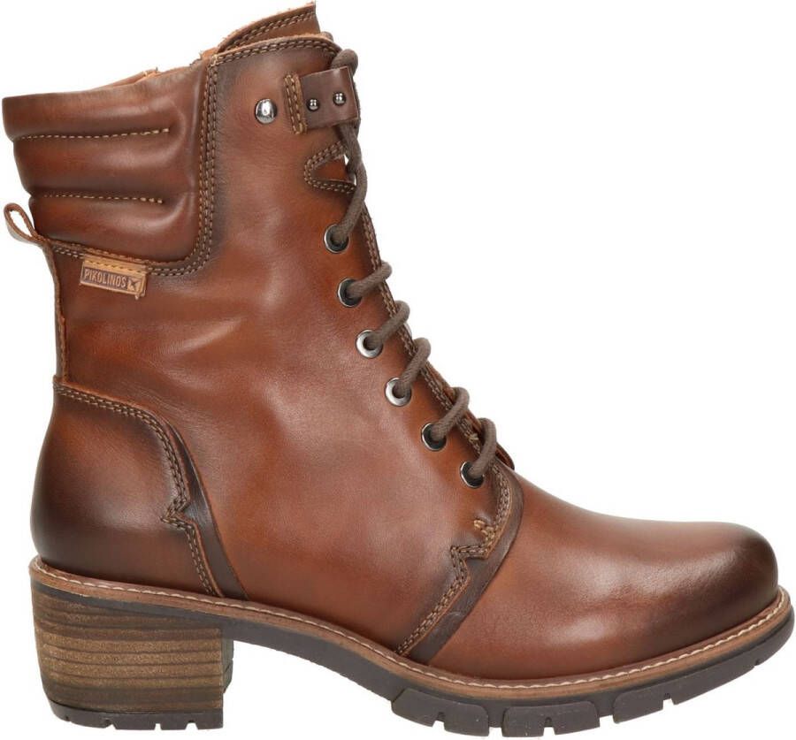 Pikolinos San Sebastian dames veterboot Cognac