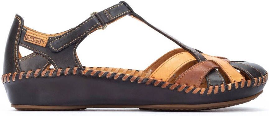 Pikolinos Vallarta dames sandaal blauw