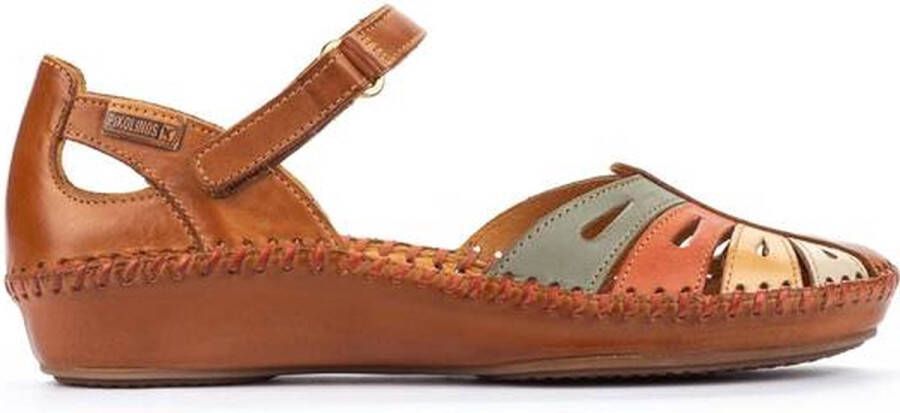 Pikolinos Vallarta Damesandaal Flexibel en Verstelbaar Brown Dames - Foto 4