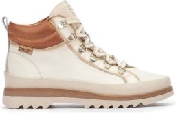 Pikolinos Dames Casual Kameelkleurige Leren Enkellaars Brown