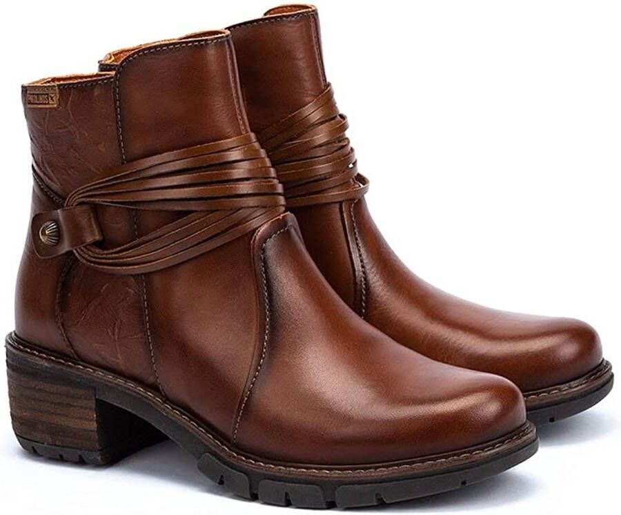 Pikolinos Stijlvolle Enkellaars voor Dames Brown Dames