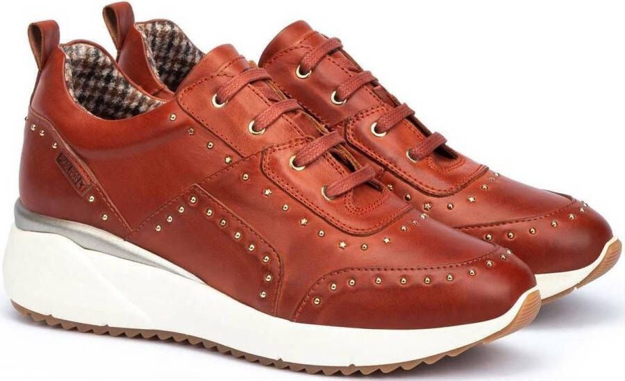Pikolinos SELLA W6Z-6806 TANDOORI dames sneaker rood