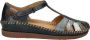 Pikolinos W8K-0705 ~~~~~~~~~~~~~~~~~~~~ Platte sandalenDames Sandalen Blauw - Thumbnail 1