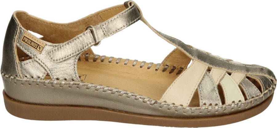 Pikolinos W8K-0705CL Platte sandalenDames Sandalen Metallics