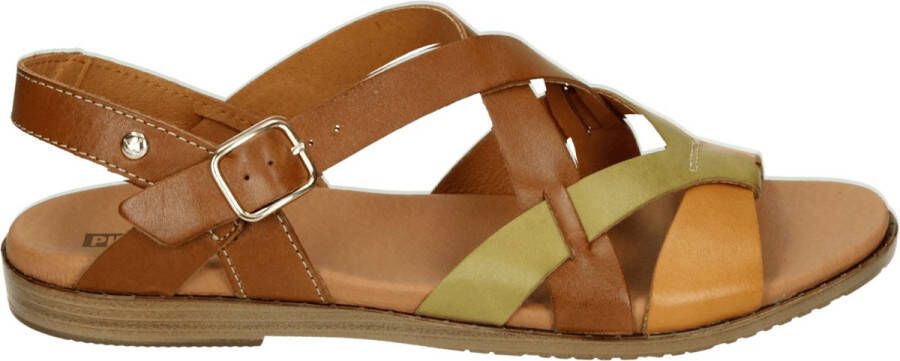 Pikolinos W8Q-0894 ~FORMENTERA~~~~~~~~~ Platte sandalen Bruin