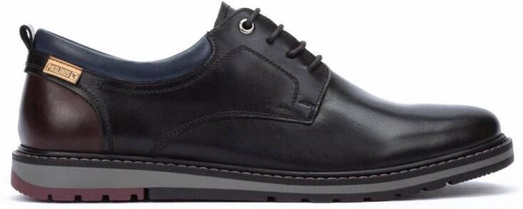 Pikolinos Heren Casual Zwarte Leren Schoenen