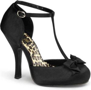 Pin Up Couture Hoge hakken CUTIEPIE-12 Zwart