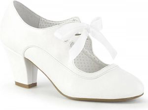 Pin Up Couture Lage schoenen 37 Shoes WIGGLE 32 Wit