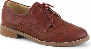 Pin Up Couture Lage schoenen 38 Shoes HEPBURN 26 Rood