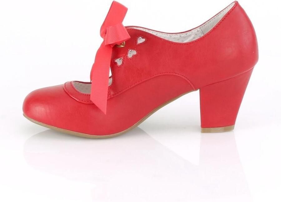 Pin Up Couture Pumps 37 Shoes WIGGLE 32 Rood - Foto 4