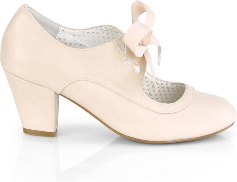 Pin Up Couture Pumps 40 Shoes WIGGLE 32 Beige